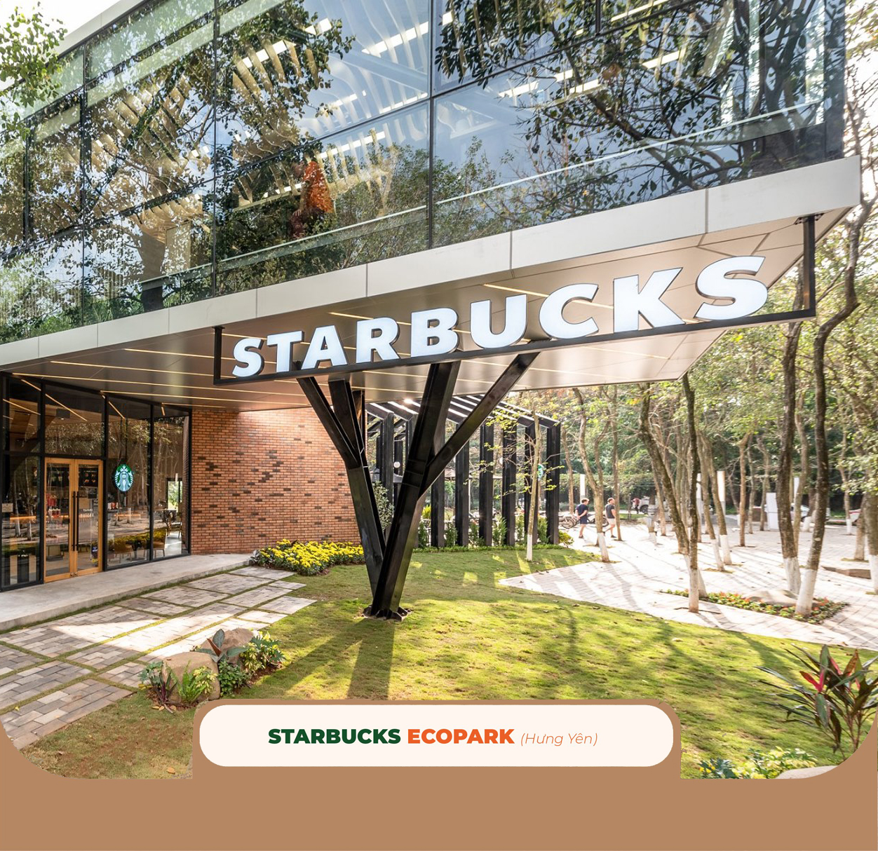 Starbucks do Vietnambuilding thiết kế lọt top đầu đẹp nhất Châu Á